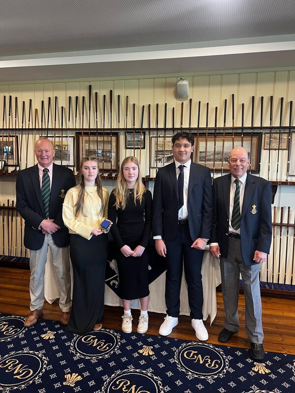 Emily Goddard, Frey Goddard and Calean Colwill