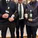 <Robin Buckland with Russ Jenkins & Mark Randle - the first Whisky Foursomes winners